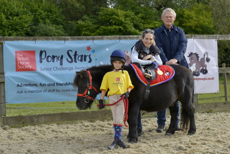 Martin Clunes and Laura Collett launch new scheme to find the next generation of equestrian Olympians.