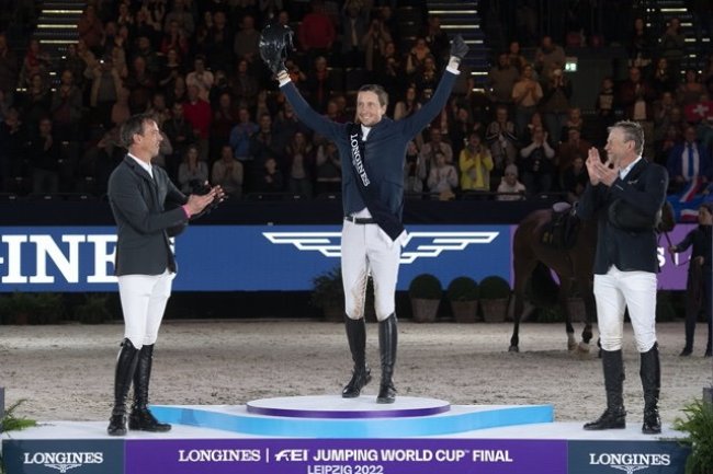 Fuchs wins the title with the horse of his heart….