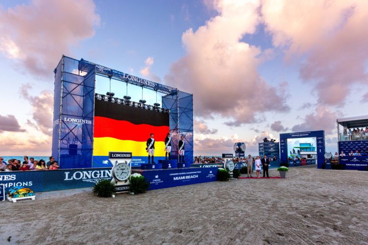 Katrin Eckermann triumphs in Miami Beach while Ludger Beerbaum holds on to LGCT Ranking lead.