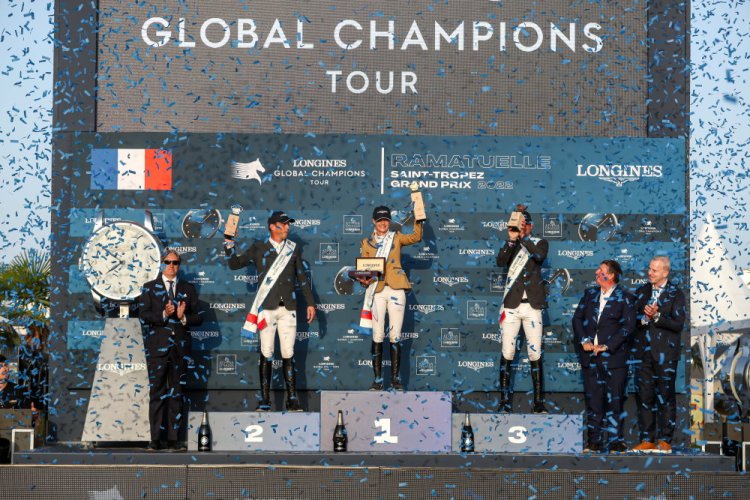 Malin Baryard-Johnsson Shines In St Tropez To Take Longines Global Champions Tour Grand Prix Win