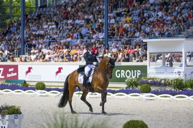 Dufour anchors dream win for Denmark at Aachen