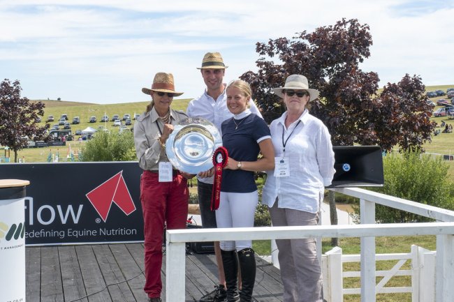 Mollie Summerland takes 4* crown at Barbury with record-breaking dressage score