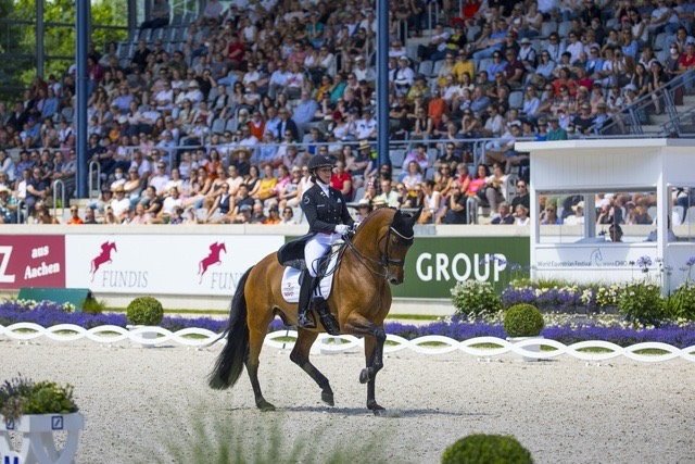 Dufour anchors dream win for Denmark at Aachen