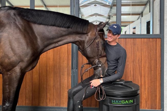 Brian Moggre  World Championships-bound jumper considers elite equine athlete care as important as training.