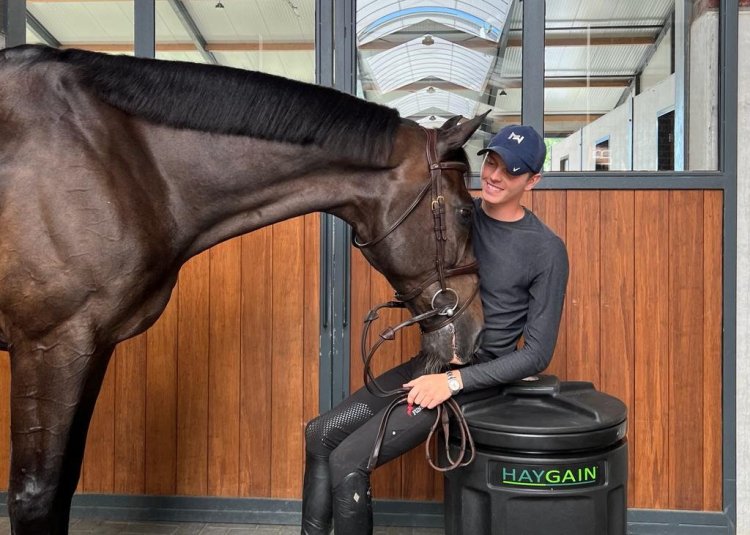 Brian Moggre  World Championships-bound jumper considers elite equine athlete care as important as training.