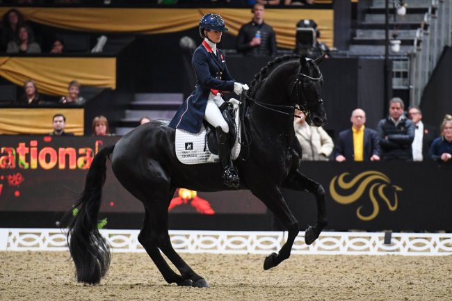 A TOUCH OF GLAMOUR AT THE LONDON INTERNATIONAL HORSE SHOW