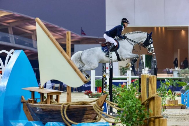 Day 1 of the 2023 Longines Global Champions Tour season kicked off in spectacular style