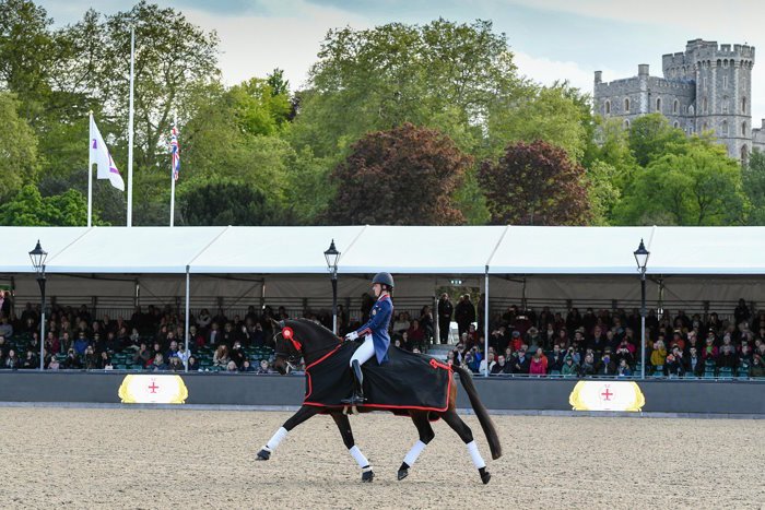 INTERNATIONAL DRESSAGE RETURNS TO   ROYAL WINDSOR HORSE SHOW SPONSORED BY DEFENDER