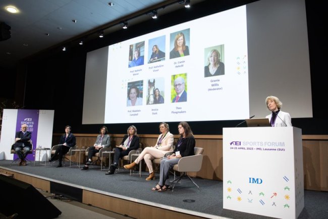 A ‘Good Life for Horses’ opens first day of FEI Sports Forum discussions