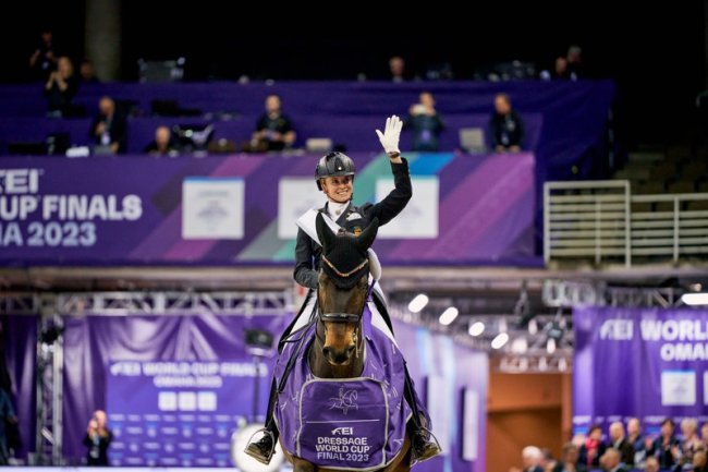 Jessica von Bredow-Werndl and TSF Dalera BB claim top spots in the FEI Dressage World Rankings