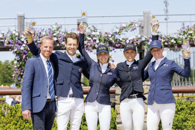 Olympic Jumping Qualifier for Group G   Valkenswaard (NED)