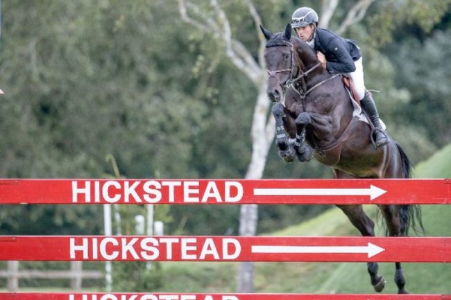 Tom Whitaker gets Hickstead campaign off to a winning start.