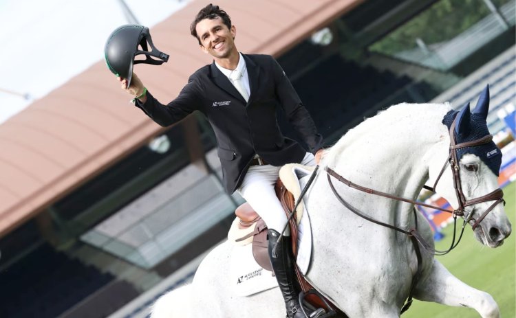 Marlon Modolo Zanotelli Secures Victory in CSI4* Grand Prix at Longines Tops International Arena