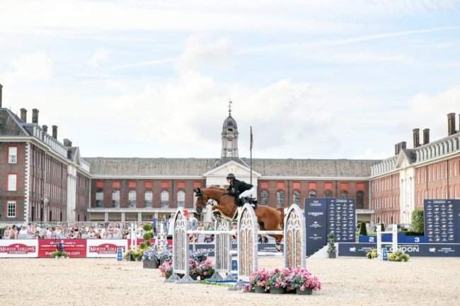 Nicola Pohl secures her first-ever Longines Global Champions Tour victory in London