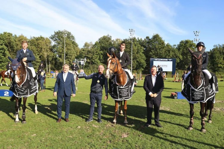 Belgium Warmblood, Hannoveraner Verband, KWPN all crowned Champions at WBFSH Studbooks Jumping Global Champions Trophy