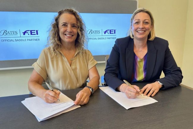 Saddle Up! FEI and Bates Saddles announce new partnership