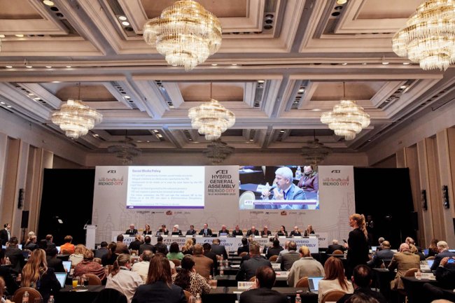 FEI Delegates gather for a day of Sessions at General Assembly