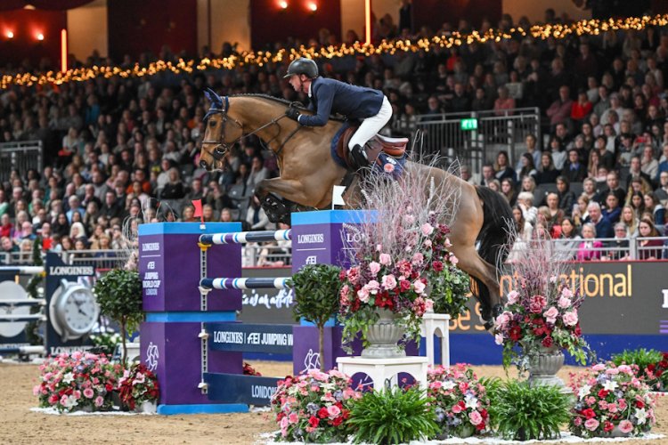 MAHER ON TOP OF THE WORLD IN LONDON