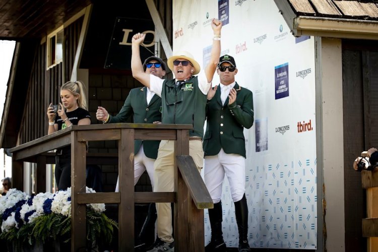 It's green for go as Ireland gears up for the first leg of the Longines League of Nations™ 2024