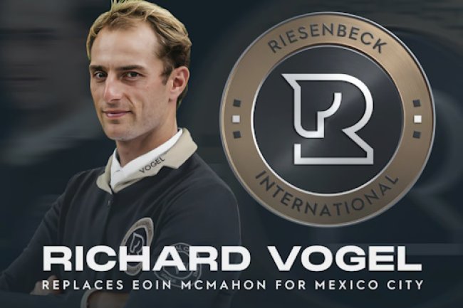 Breaking News: Richard Vogel to Replace Injured Eoin McMahon on GCL Riesenbeck International Team