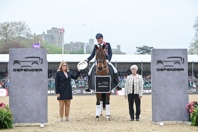 FAURIE'S FAIRYTALE FREESTYLE AT  ROYAL WINDSOR HORSE SHOW