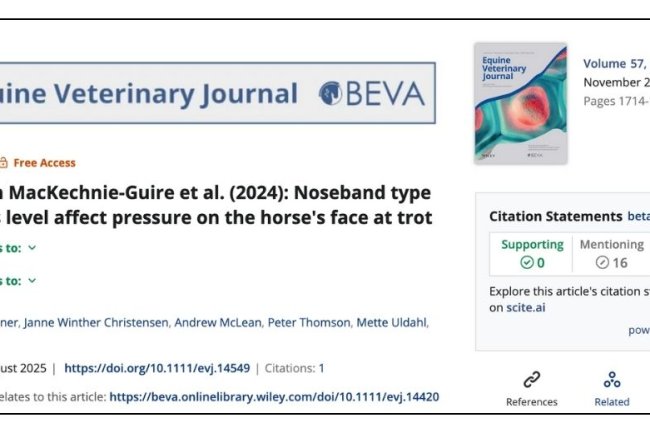 A Reply to Response to Comments on ‘Noseband type and tightness level affect pressure on the horse’s face at trot’
